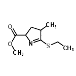CAS#: 808148-34-7， Methyl 5-(ethylsulfanyl)-4-methyl-3,4-dihydro-2H-pyrrole-2-carboxylate