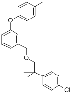 CAS#: 80843-71-6， 3-(4-Methylphenoxy)Benzyl 2-(4-Chlorophenyl)-2-Methylpropyl Ether
