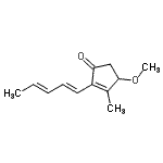 CAS#: 808735-48-0， 4-Methoxy-3-methyl-2-[(1E,3E)-1,3-pentadien-1-yl]-2-cyclopenten-1-one