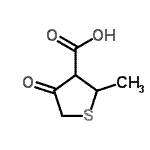 CAS#: 80880-78-0， 1,4-Anhydro-3-carboxy-3,5-dideoxy-1-thiopent-2-ulose