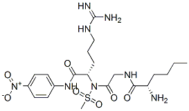 CAS#: 80894-73-1， Methylsulfonylnorleucyl-Glycyl-Arginine-4-Nitroanilide
