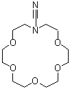 CAS#: 80900-28-3， 1,4,7,10,13-Pentaoxa-16-azacyclooctadecane-16-carbonitrile