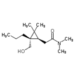 CAS#: 809237-24-9， 2-[(1R,2S)-2-(Hydroxymethyl)-3,3-dimethyl-2-propylcyclopropyl]-N,N-dimethylacetamide