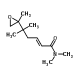 CAS#: 809237-43-2， (2E)-N,N,5-Trimethyl-5-(2-methyl-2-oxiranyl)-2-hexenamide