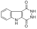 CAS 登录号：80985-55-3， 2,3-二氢-1H-哒嗪并(4,5-b)吲哚-1,4(5H)-二酮