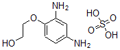 structure of CAS# 80997-82-6, 2,4-Diaminophenoxy Ethanol sulphate