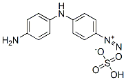 CAS 登录号：80997-88-2， 4-[(4-氨基苯基)氨基]偶氮苯硫酸氢盐