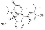 结构式 CAS# 81012-93-3, 麝香草酚蓝