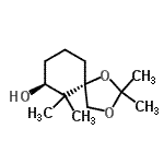 CAS#: 810682-40-7， (5S,7S)-2,2,6,6-Tetramethyl-1,3-dioxaspiro[4.5]decan-7-ol