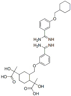 CAS#: 81142-50-9， 1,4-Bis(3,3'-Amidinophenoxymethyl)Cyclohexane Dilactate