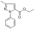 structure of CAS# 81153-63-1, Ethyl 3-Methyl-1-Phenylpyrazole-5-Carboxylate;Ethyl 3-Methyl-1-Phenyl-1H-Pyrazole-5-Carboxylate