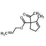 CAS#: 811784-54-0， Allyl 1-acetyl-2-methyl-2-cyclopentene-1-carboxylate