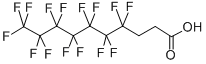 structure of CAS# 812-70-4, 2H,2H,3H,3H-Perfluorodecanoic Acid;2H,2H,3H,3H-Perfluorodecanoic Acid 97%;2H,2H,3H,3H-Perfluorodecanoicacid97%;1H,1H,2H,2H-PERFLUORODECANOIC ACID