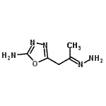 CAS#: 81259-40-7， 5-[(2E)-2-Hydrazonopropyl]-1,3,4-oxadiazol-2-amine