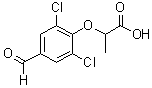 CAS#: 812642-69-6， 2-(2,6-Dichloro-4-formylphenoxy)propanoic acid