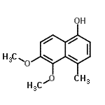 CAS#: 812646-84-7， 5,6-Dimethoxy-4-methyl-1-naphthol