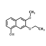 CAS#: 812646-87-0， 7-Ethoxy-6-methoxy-1-naphthol