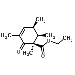 CAS#: 812649-76-6， Ethyl (1R,5R,6R)-1,3,5,6-tetramethyl-2-oxo-3-cyclohexene-1-carboxylate