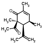 CAS#: 812649-78-8， (4R,5S,6S)-6-Acetyl-5-isopropenyl-2,4,6-trimethyl-2-cyclohexen-1-one