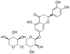 CAS#: 81287-62-9， (S)-2-(3,4-Dihydroxyphenyl)-2,3-Dihydro-5-Hydroxy-7 -((4-O-beta-D-Xylopyranosyl-beta-D-Arabinopyranosyl)Oxy)-4H-1-Benzopyran-4-One
