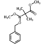 CAS#: 81308-36-3， Methyl N-(benzyloxy)-N-methoxy-2-methylalaninate