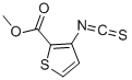 structure of CAS# 81321-10-0, Methyl 3-Isothiocyanatothiophene-2-Carboxylate;3-Isothiocyanato-2-Thiophenecarboxylic Acid Methyl Ester;3-Isothiocyanatothiophene-2-Carboxylic Acid Methyl Ester;8R-1326
