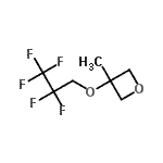 CAS#: 813460-60-5， 3-Methyl-3-(2,2,3,3,3-pentafluoropropoxy)oxetane