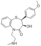 CAS#: 81353-09-5， O-Desacetyl-N-Desmethyl Diltiazem