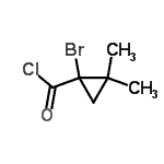 CAS#: 81359-21-9， 1-Bromo-2,2-dimethylcyclopropanecarbonyl chloride