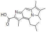 CAS#: 81384-50-1， 3,6,7,8-Tetramethyl-4-(2-methylpropyl)-6H-pyrrolo[4,5-f]indolizine-2-carboxylic acid