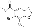 CAS#: 81474-47-7， 6-Bromo-7-Methoxy-Benzo[1,3]Dioxole-5-Carboxylic Acid Methyl Ester