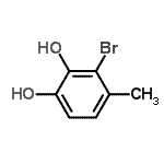 CAS#: 815575-39-4， 3-Bromo-4-methyl-1,2-benzenediol