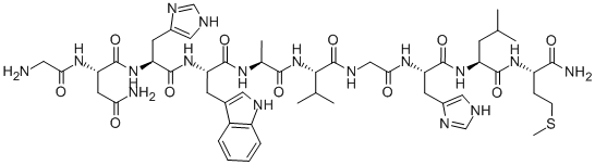 结构式 CAS# 81608-30-2, 神经调节肽 C