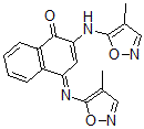 CAS#: 81621-00-3， 2-(4-Methyl-5-Isoxazolylamine)-N-(4-Methyl-5-Isoxazolyl)-1,4-Naphthoquinone-4-Imine