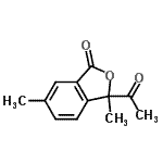 CAS#: 816429-83-1， 3-Acetyl-3,6-dimethyl-2-benzofuran-1(3H)-one
