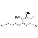 CAS#: 816456-16-3， Ethyl 4-hydroxy-2,3,5-trimethylphenyl carbonate