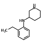 CAS#: 816468-34-5， N-(2-Ethylphenyl)-3-piperidinamine