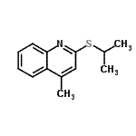 CAS#: 817166-87-3， 2-(Isopropylsulfanyl)-4-methylquinoline