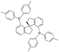 structure of CAS# 817176-80-0, (S)-7,7'-Bis[Di(p-Methylphenyl)Phosphino]-1,1'-Spirobiindane