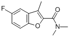CAS#: 81718-71-0， 5-Fluoro-N,N,3-Trimethyl-2-Benzofurancarboxamide