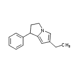 CAS#: 817207-34-4， 6-Ethyl-1-phenyl-2,3-dihydro-1H-pyrrolizine