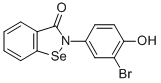 CAS#: 81744-15-2， 2-(3-Bromo-4-Hydroxyphenyl)-1,2-Benzoselenazol-3-One