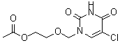 CAS#: 81777-43-7， 2-[(5-Chloro-2,4-dioxo-3,4-dihydro-1(2H)-pyrimidinyl)methoxy]ethyl acetate