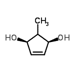 CAS#: 81779-56-8， (1R,3S)-2-Methyl-4-cyclopentene-1,3-diol