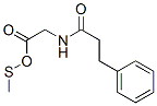 CAS 登录号：81811-83-8， N-(3-苯基丙酰)甘氨酸甲硫基酯
