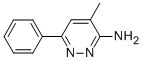 structure of CAS# 81819-90-1, 4-Methyl-6-Phenyl-3-Pyridazinamine;3-AMINO-4-METHYL-6-PHENYLPYRIDAZINE