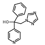 CAS#: 81854-18-4， 1-Phenyl-1-(4-pyridinyl)-2-(1H-1,2,4-triazol-1-yl)ethanol