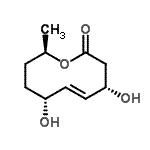 CAS#: 819054-00-7， (4S,5E,7R,10R)-4,7-Dihydroxy-10-methyl-3,4,7,8,9,10-hexahydro-2H-oxecin-2-one