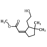 CAS#: 819867-85-1， Methyl (2Z)-[2-(2-hydroxyethyl)-3,3-dimethylcyclopentylidene]acetate