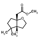 CAS#: 819868-06-9， Methyl [(3aR,6aR)-4,4-dimethylhexahydro-6aH-cyclopenta[b]furan-6a-yl]acetate